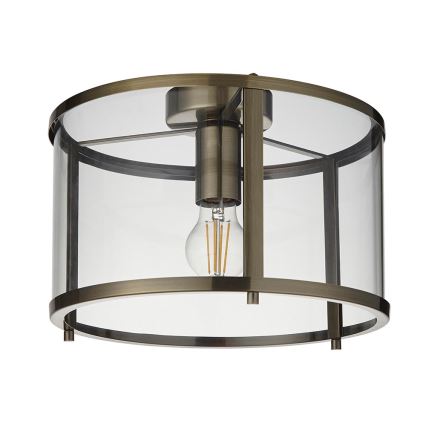 Endon 103112 - Plafondlamp HOPTON 1xE27/10W/230V mat chroom