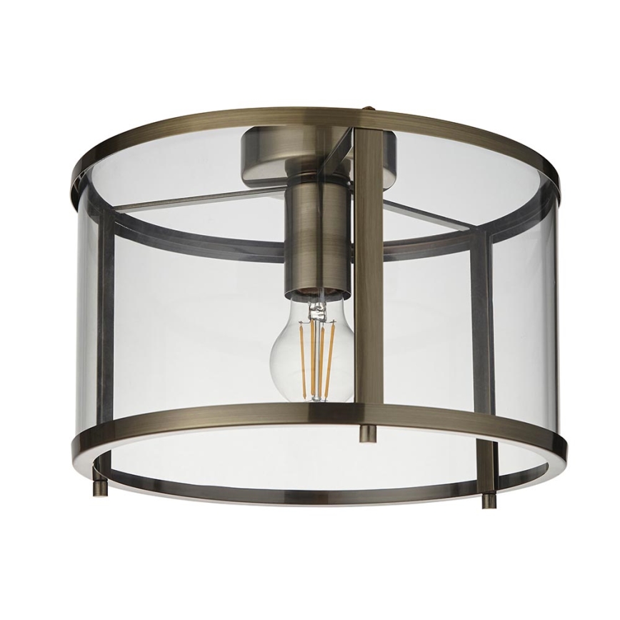 Endon 103112 - Plafondlamp HOPTON 1xE27/10W/230V mat chroom