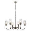 Endon 103315 - Kroonluchter aan ketting 6xE14/6W/230V glanzend chroom