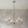 Endon 103315 - Kroonluchter aan ketting 6xE14/6W/230V glanzend chroom