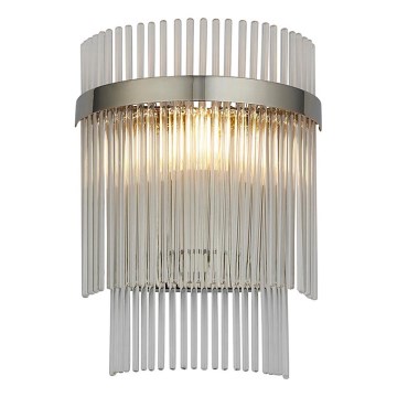 Endon 104114 - Wandlamp MARIETTA 1xE14/6W/230V glanzend chroom/doorzichtig