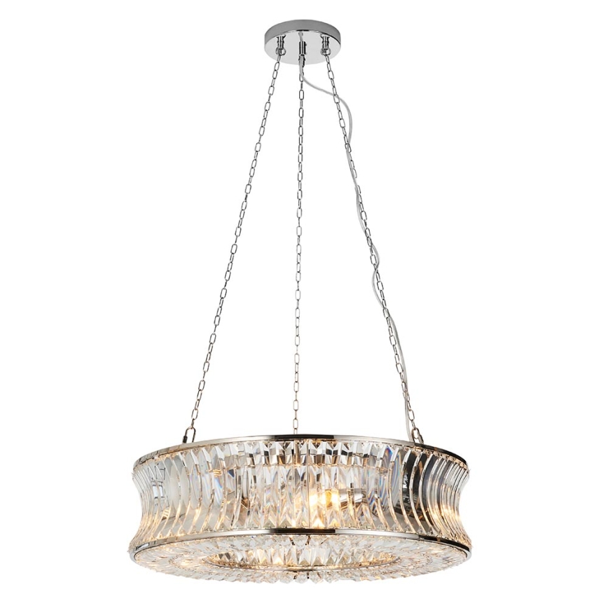 Endon 104528 - Kroonluchter aan ketting 6xE14/6W/230V glanzend chroom