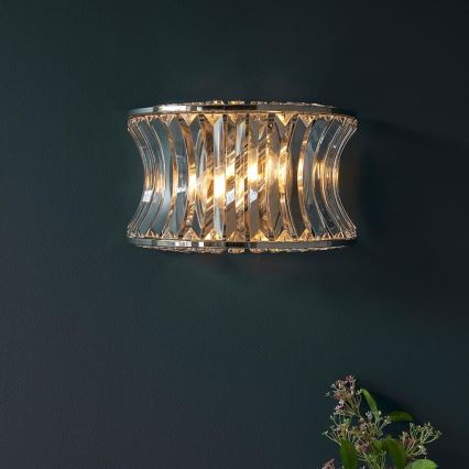 Endon 104529 - Wandlamp 2xE14/7W/230V glanzend chroom