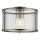 Endon 106265 - Plafondlamp RIDGETON 1xE27/10W/230V messing