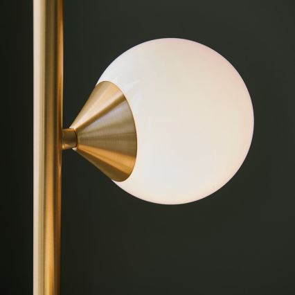 Endon 106756 - Vloerlamp OTIS 5xG9/3W/230V goudkleurig