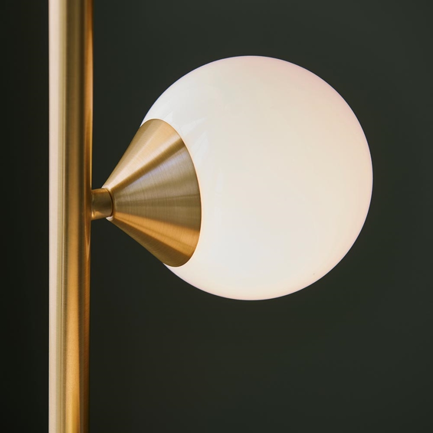 Endon 106756 - Vloerlamp OTIS 5xG9/3W/230V goudkleurig