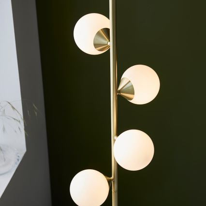 Endon 106756 - Vloerlamp OTIS 5xG9/3W/230V goudkleurig