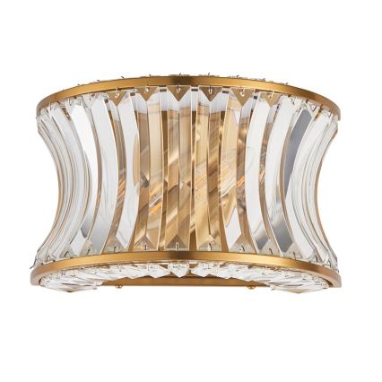 Endon 106812 - Wandlamp 2xE14/7W/230V goudkleurig