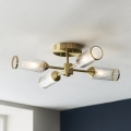 Endon 106946 - Bevestigde hanglamp TOUR 4xG9/3W/230V messing