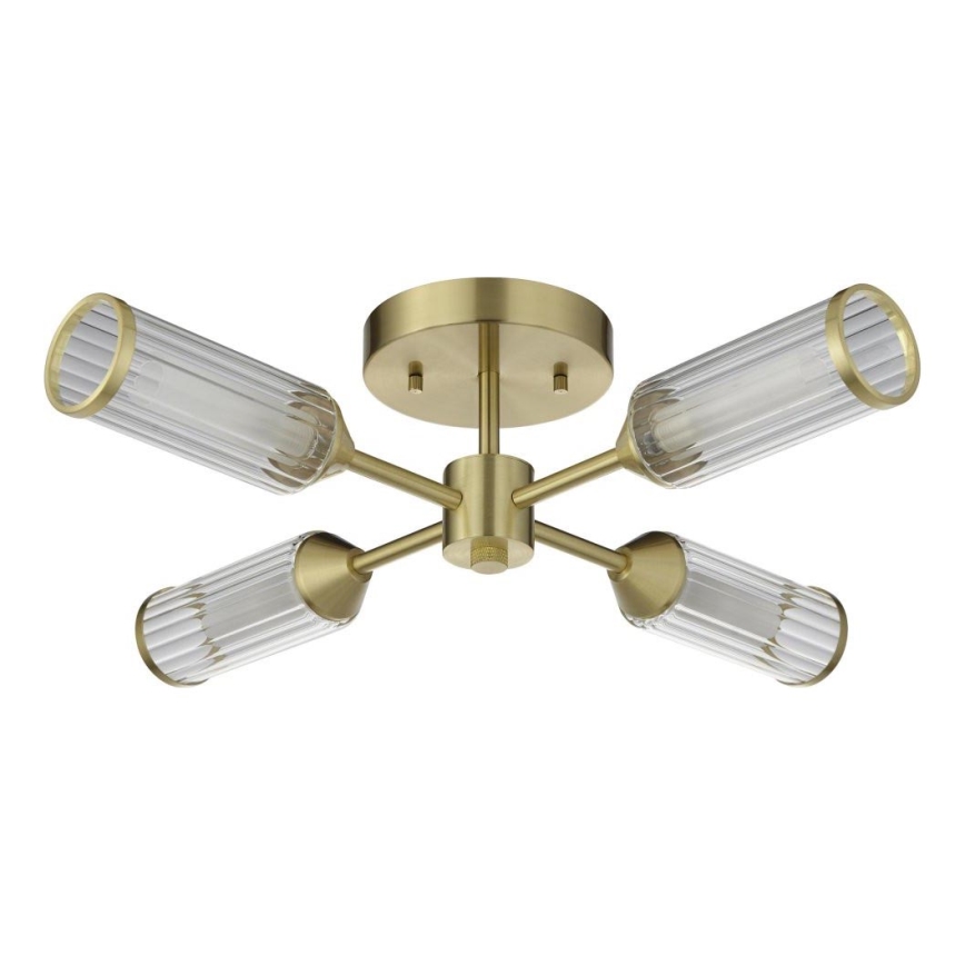 Endon 106946 - Bevestigde hanglamp TOUR 4xG9/3W/230V messing