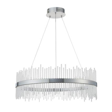 Endon 107108 - LED-hanglamp aan kabel LED/56W/230V 3000K glanzend chroom