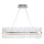 Endon 107109 - LED-kroonluchter aan kabel LED/47W/230V 3000K glanzend chroom