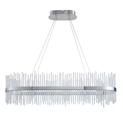 Endon 107109 - LED-kroonluchter aan kabel LED/47W/230V 3000K glanzend chroom