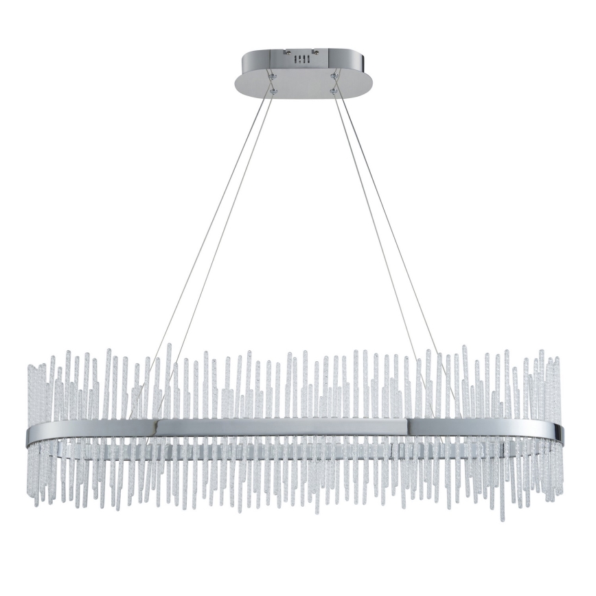 Endon 107109 - LED-kroonluchter aan kabel LED/47W/230V 3000K glanzend chroom