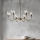 Endon 107791 - Kroonluchter aan ketting 6xE14/6W/230V messing