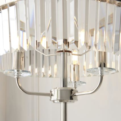 Endon 108103 - Staande Lamp CHESTERFIELD 3xE14/6W/230V glanzend chroom