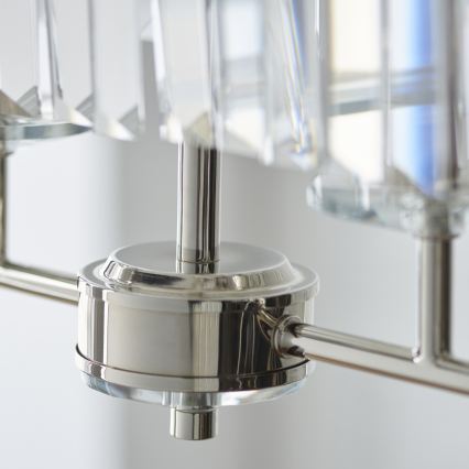 Endon 109058 - Kroonluchter aan ketting 4xE14/6W/230V glanzend chroom
