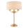 Endon 110721 - Tafellamp HIGHCLERE 3xE14/18W/230V beige/messing