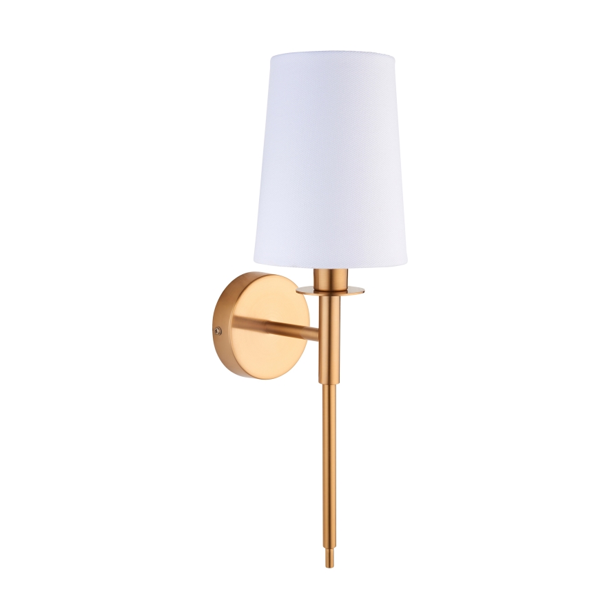 Endon 110738 - Wandlamp 1xE14/6W/230V wit/goud