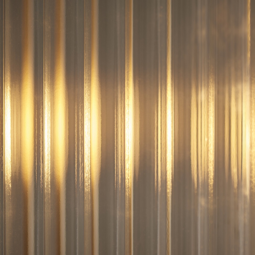 Endon 110945 - Hanglamp aan een ketting RIDGETON 4xE14/6W/230V messing/doorzichtig