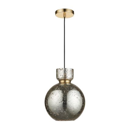 Endon 111336 - Hanglamp aan snoer 1xE27/10W/230V goud/rookzwart
