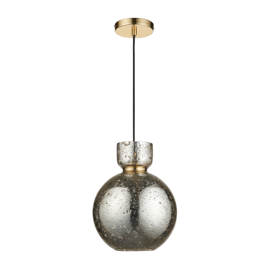 Endon 111336 - Hanglamp aan snoer 1xE27/10W/230V goud/rookzwart