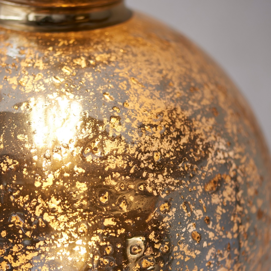 Endon 111336 - Hanglamp aan snoer 1xE27/10W/230V goud/rookzwart