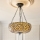 Endon 111882 - Kroonluchter aan ketting Tiffany MILLE FEUX 3xE27/10W/230V Ø 45 cm