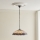 Endon 111985 - Tiffany HUTCHINSON kroonluchter aan ketting, 3xE27/10W/230V, Ø 50 cm