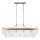 Endon 112573 - Hanglamp aan een ketting MARIETTA 4xE14/6W/230V messing/doorzichtig