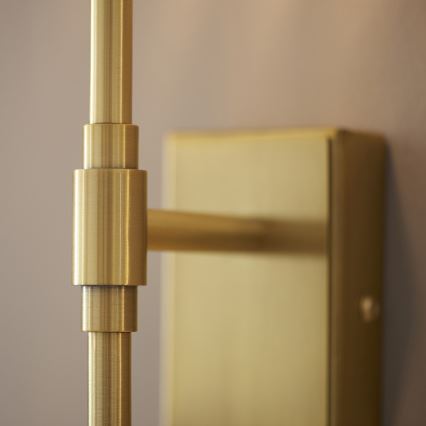 Endon 114042 - Gouden wandlamp 2xG9/3,2W/230V