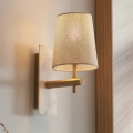 Endon 114200 - Wandlamp 1xE14/7W/230V beige/goud
