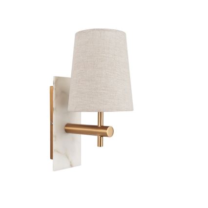 Endon 114200 - Wandlamp 1xE14/7W/230V beige/goud