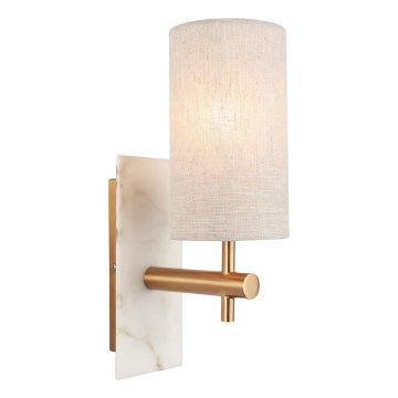 Endon 114201 - Wandlamp 1xE14/7W/230V beige/goud