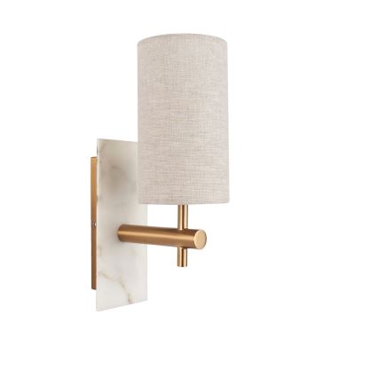 Endon 114201 - Wandlamp 1xE14/7W/230V beige/goud