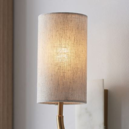 Endon 114203 - Wandlamp 1xE14/7W/230V beige/goud