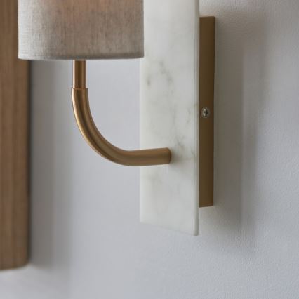 Endon 114203 - Wandlamp 1xE14/7W/230V beige/goud