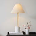 Endon 114211 - Tafellamp 1xE14/7W/230V beige/messing