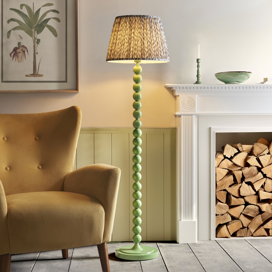 Endon 114634 - Staande Lamp HIGGLEDY 1xE27/10W/230V groen/grijs