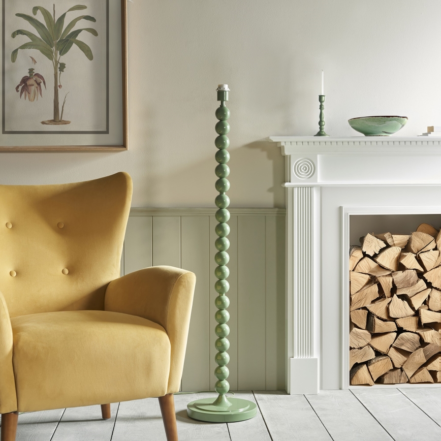 Endon 114634 - Staande Lamp HIGGLEDY 1xE27/10W/230V groen/grijs