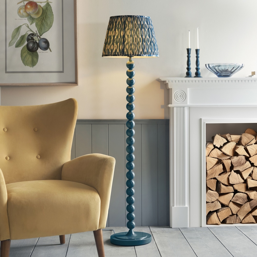 Endon 114658 - Staande Lamp HIGGLEDY 1xE27/10W/230V blauw