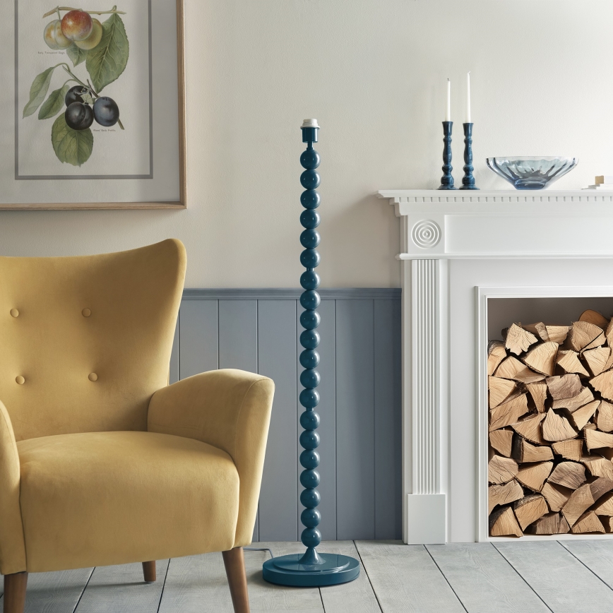 Endon 114658 - Staande Lamp HIGGLEDY 1xE27/10W/230V blauw