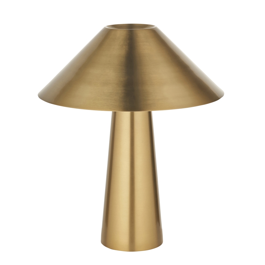 Endon 118685 - Tafellamp ISAK 1xE27/10W/230V goudkleurig