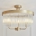 Endon 119109 - Opbouwkroonluchter CLERMONT 3xE14/6W/230V, messing