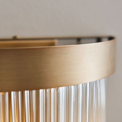 Endon 119125 - Wandlamp CLERMONT 2xE14/6W/230V messing