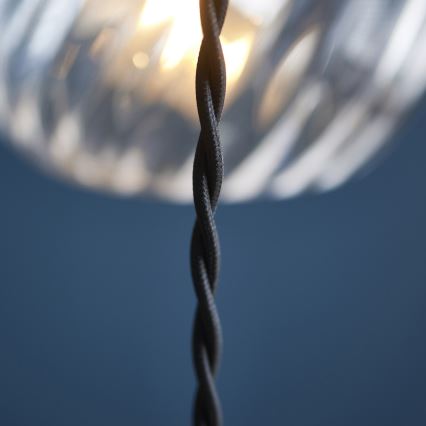 Endon 119435 - Stijlvolle ALLEGRA hanglamp aan kabel, 5xE14/7W/230V, messing