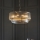 Endon 119456 - Kroonluchter met ketting RIDGETON 8xE14/7W/230V mat chroom