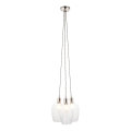 Endon 120644 - Hanglamp met snoer 3xE27/10W/230V glanzend chroom