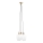 Endon 120648 - Hanglamp aan kabel 3xE27/10W/230V messing