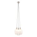 Endon 120652 - Pendellamp aan kabel 3xE27/10W/230V glanzend chroom